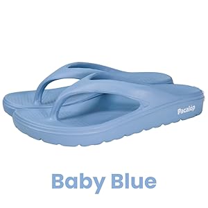 Baby Blue Slippers + Light Blue Slippers