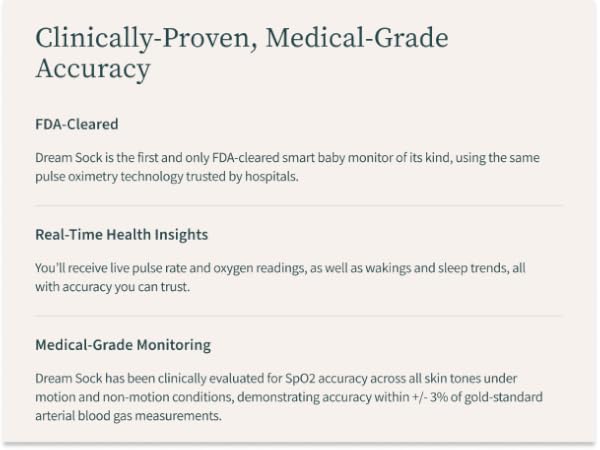 Clinically-Proven, Medical-Grade Accuracy