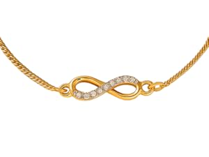tylish anti tarnish real gold plated infinity original heart western white aesthetic pearls 