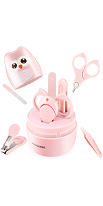 Baby Nail Clippers-pink