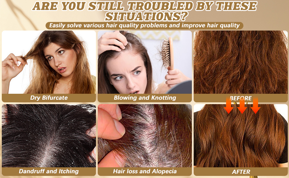 Women's Anti Hair Loss Shampoo Improves The Scalp Environment And Smoothes Frizzy Hair