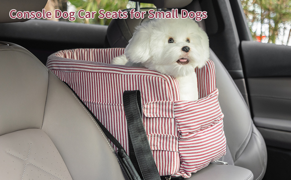 PawSailor Pet Console Car Seat Small Dog Car Seat for