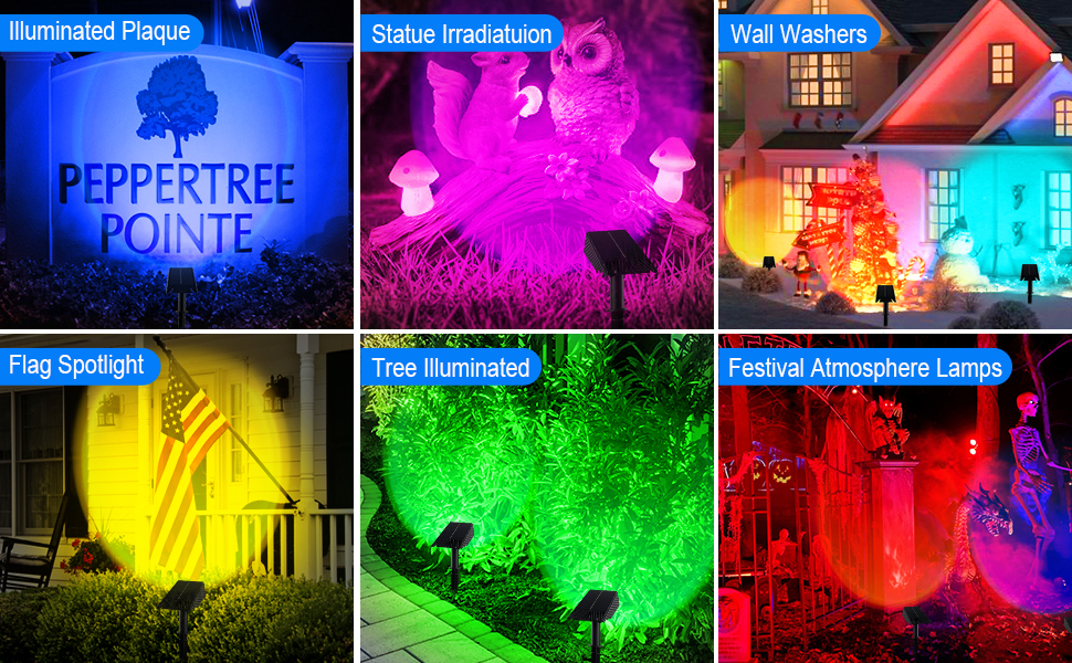 Color Changing Landscape Lights