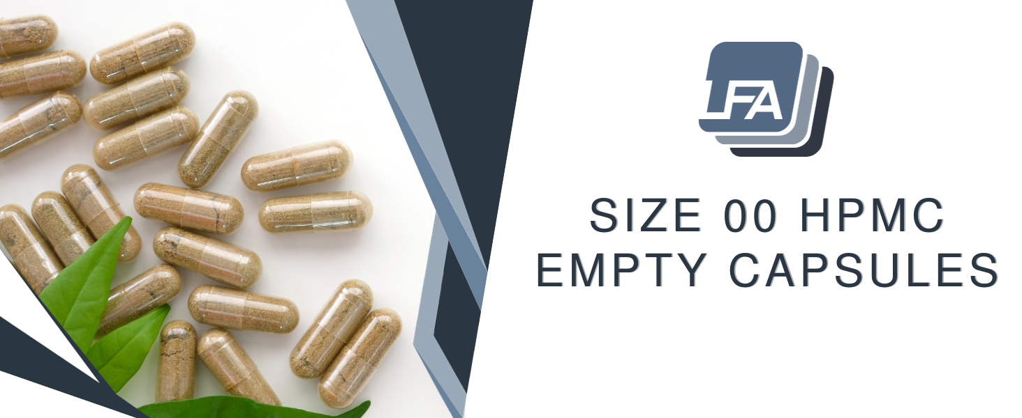 Size 00 HPMC Empty Capsules