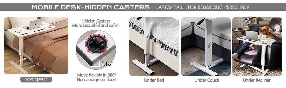 Laptop Table for Bed&Couch&Recliner