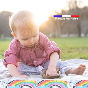 Couverture Etape Bebe Mensuelle En Francais Tetine Fruit En Bambou Et Coton Tapis Mois Bebe Photo Evolution Fille Garcon Lange Ideal Pour Cadeau Babyshower Naissance Emmaillotage Unisexe Amazon Fr Bebe