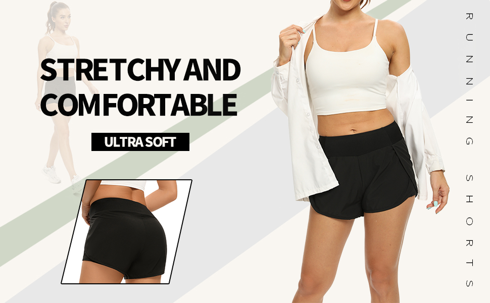 AZOSUN-Women's Yoga Lounge Shorts