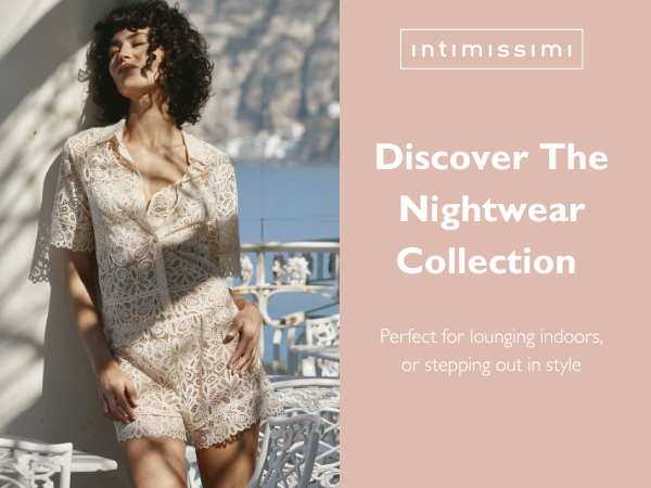 ベビードールM Imaginary Journey intimissimi Intimissimi Woman's Imaginary Journey Lace Babydoll in Green