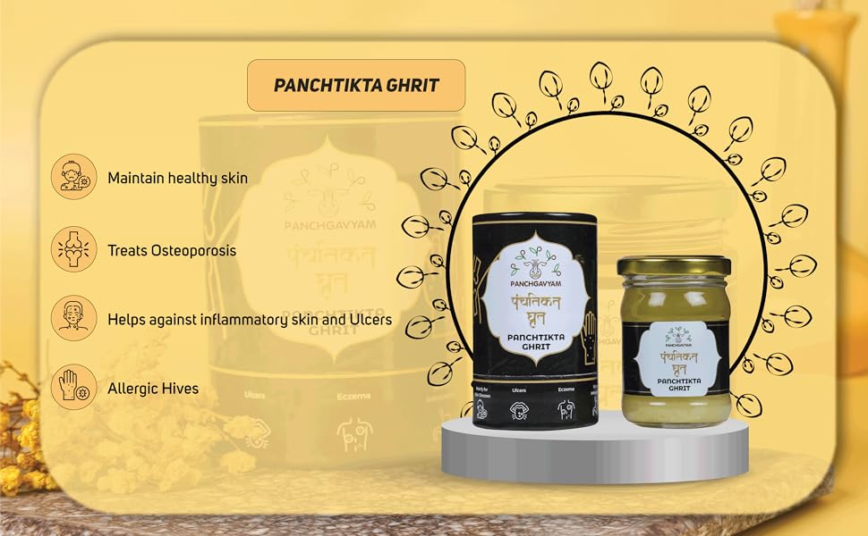 Panchtikta Ayurvedic A2 Medicated Ghrit/Ghee Panchkarma Ayurveda Ghee