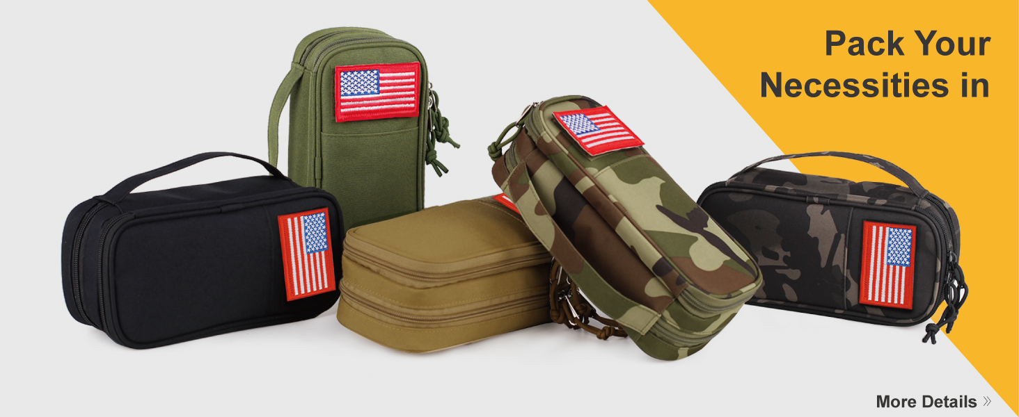 ATRIPACK Tactical Pencil Case for Boy,Large Capacity Pencil