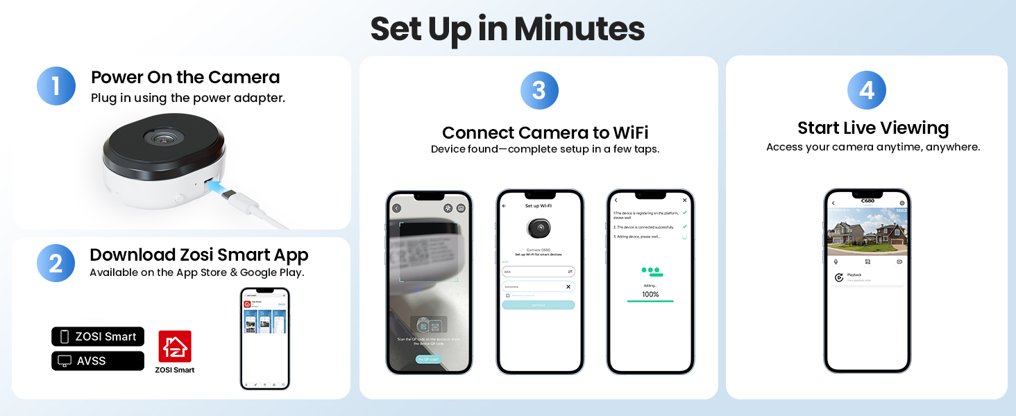 set up easily