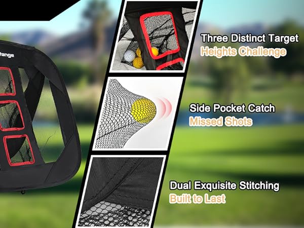 Amazon.com: DURARANGE Pop-up Golf Chipping Net Set