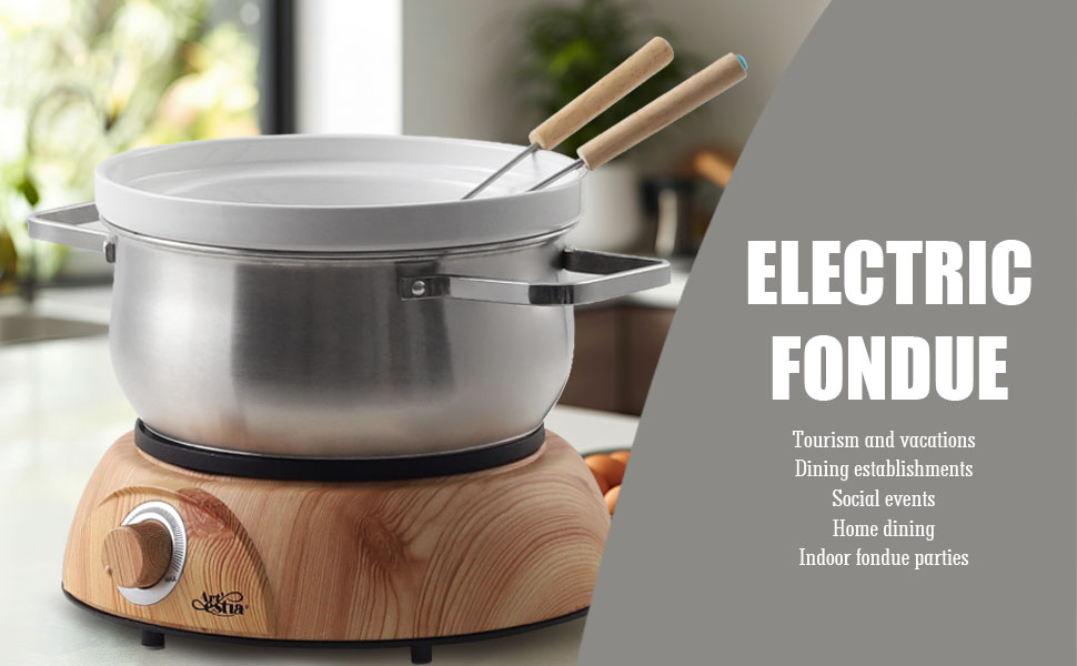 electric Fondue Pot Set