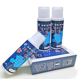 igsaw Puzzle Glue Clear Puzzle Glue with Sponge Head