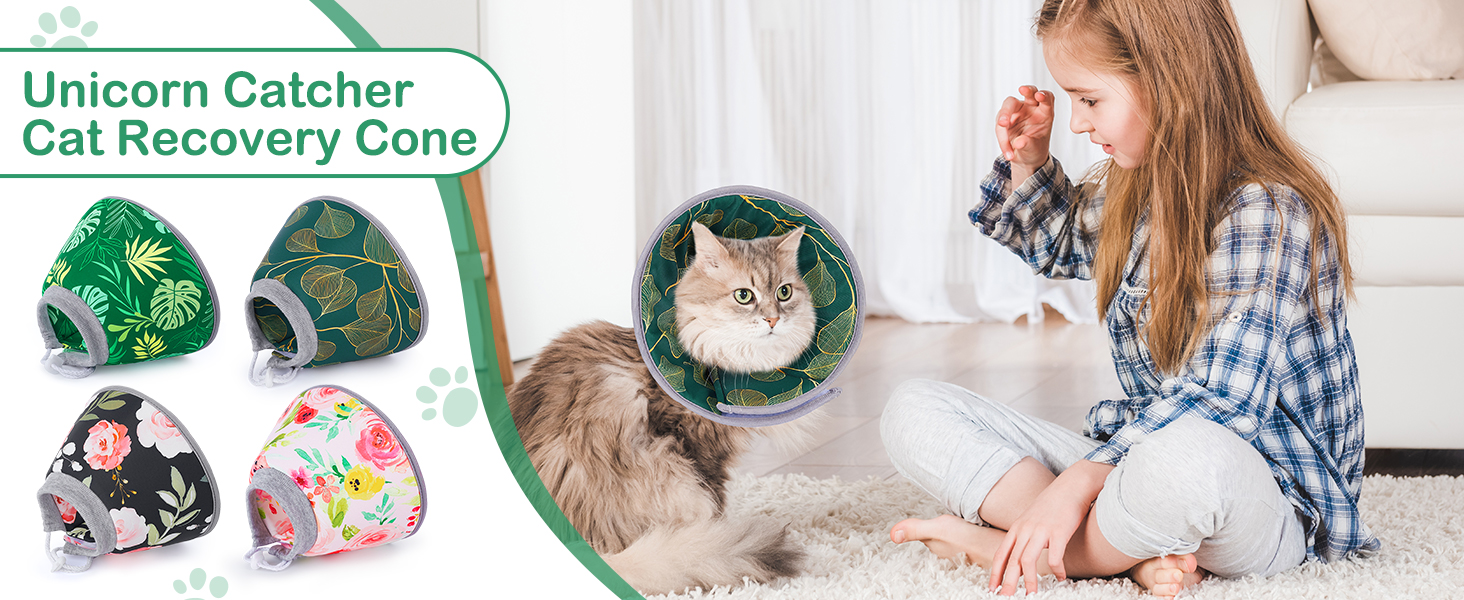 Cat Cone Soft Cat Cone Collar to Stop Licking and