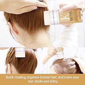 Broken Hair Artifact Hair Wax Stick Hair Pomade Stick Professional Broken Hair Shaping Gel