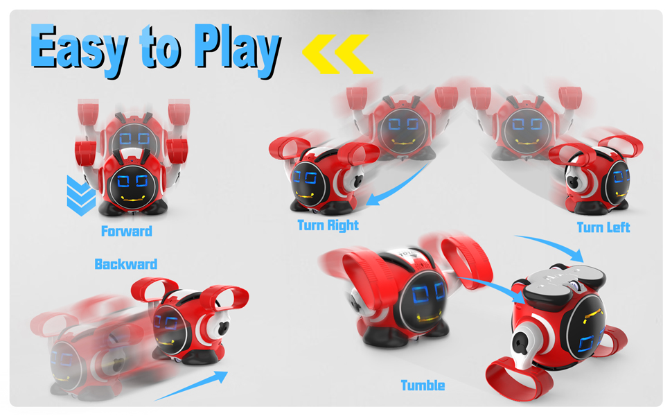 GizmoVine Robot Toy, 2.4GHz Remote Control Kids Robots, Talking Robot