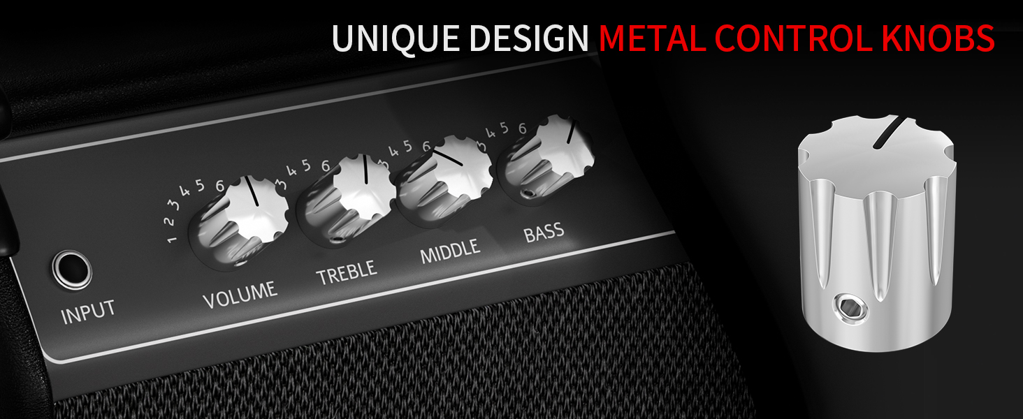 Description Picture 2 of item5PCS Metal Guitar Pedal Knob 1/4" Shaft Potentiometer Knob Silver Amplifier Control Knob with Set Screw for Electric Guitar