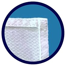 HANDECLOTH Hemmed Edge Reusable Paper Towels