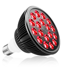 red light bulb