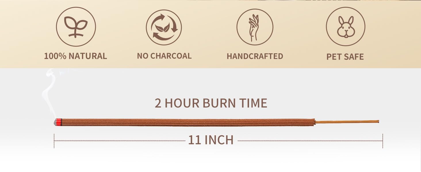 long lasting incense