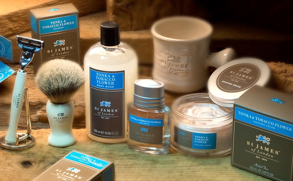 Tonka & Tobacco Flower Shave Cream