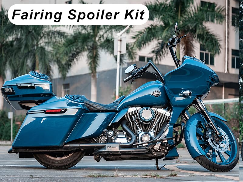 ロンスプ　ローレグ　ブルー　M, L Amazon.com: Road Glide Chin Spoiler Reef Blue Fairing
