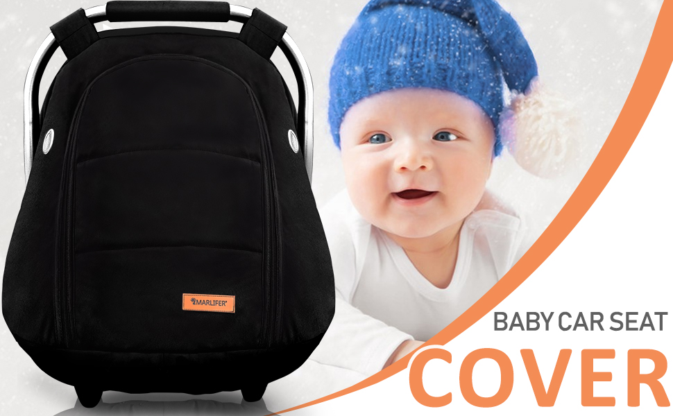Winter Baby Car Seat Cover