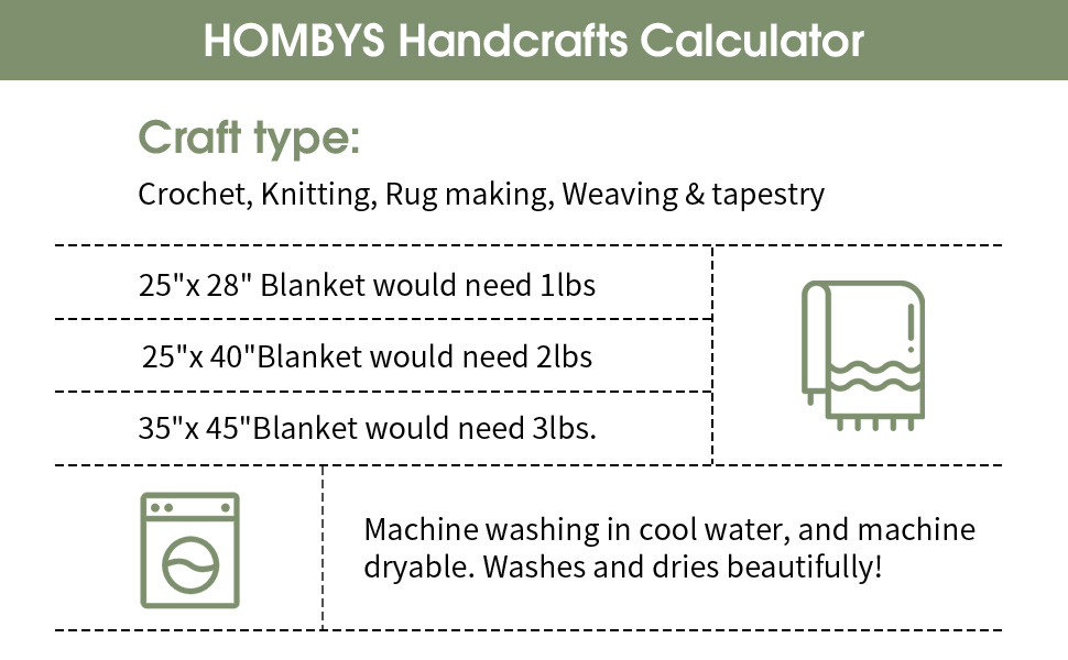 HOMBYS Soft Lightweight Large Thick Jumbo Yarn for Hand Knitting
| HOMBYS Bulky Fulffy Chunky Chenille Yarn for Chun Dcb01a1a 3597 4185 9cf3 C2aca924d665. CR0,0,970,600 PT0 SX970 V1