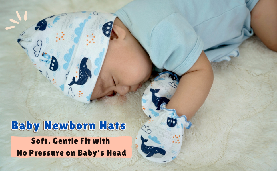Rative baby hats and mittens