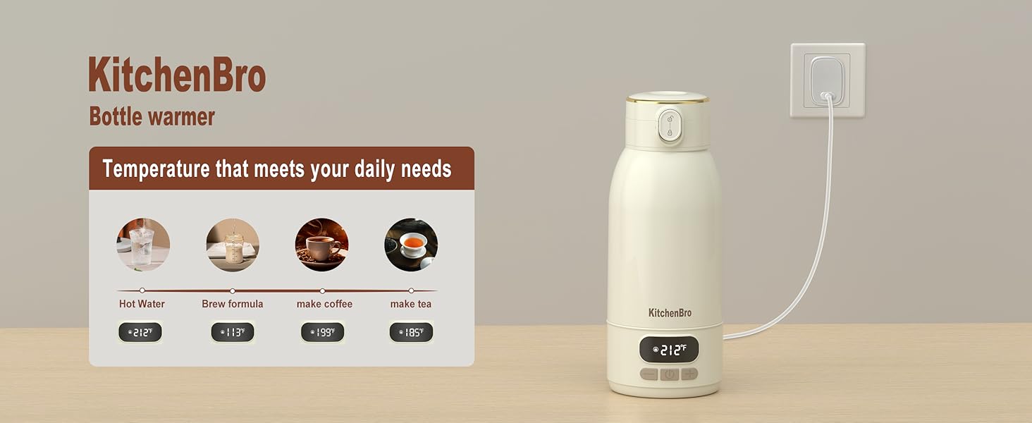 water warmer for baby formula