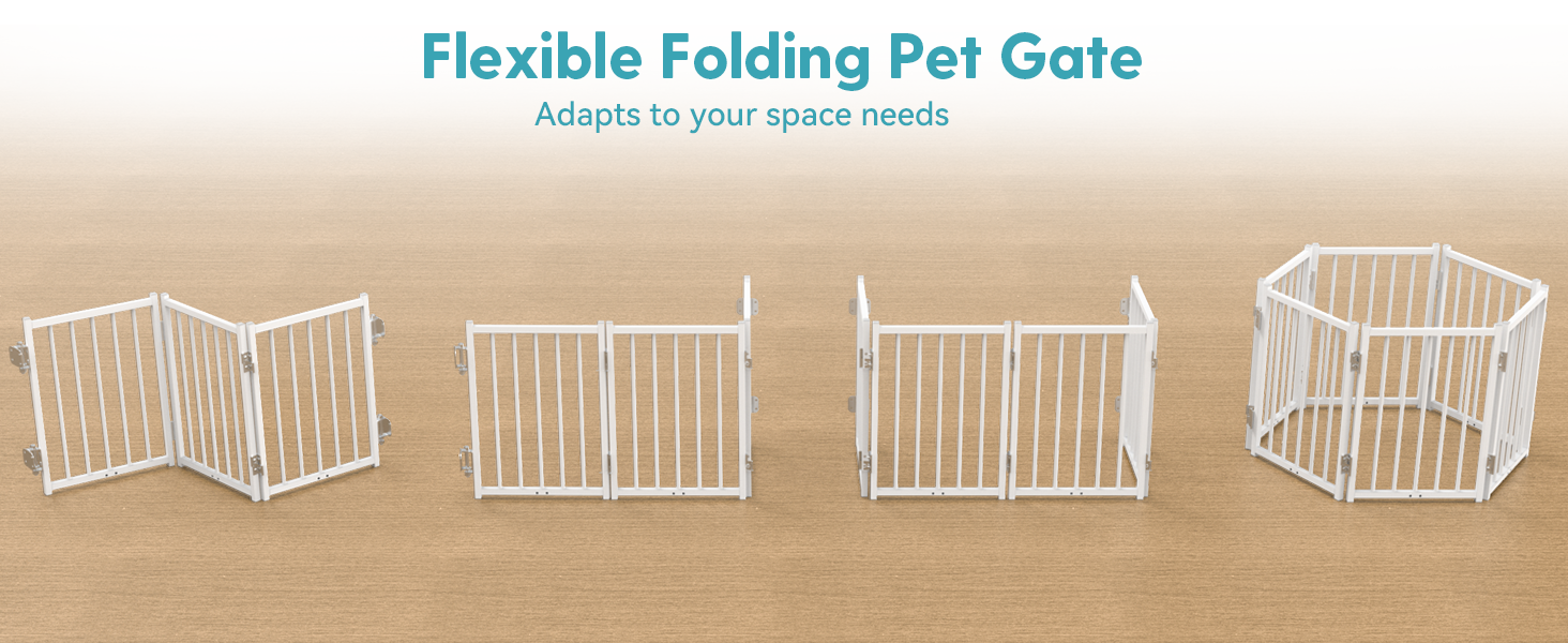 free standing small short dog gate indoor folding puppy fence foldable pet