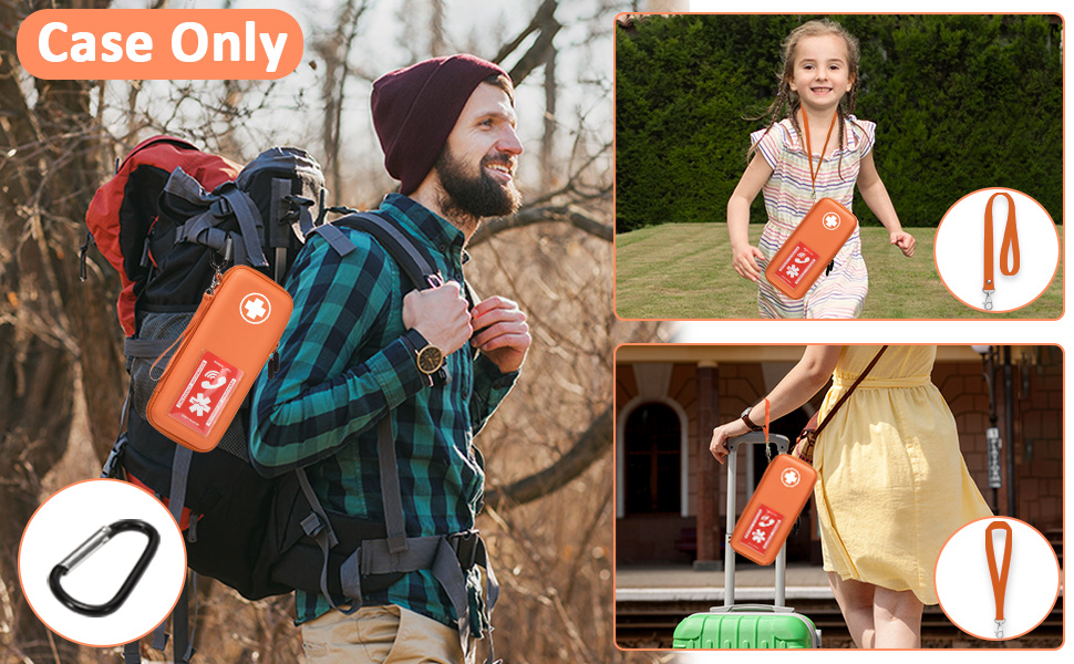 Auvi-Q case Hard Emergency Medical case