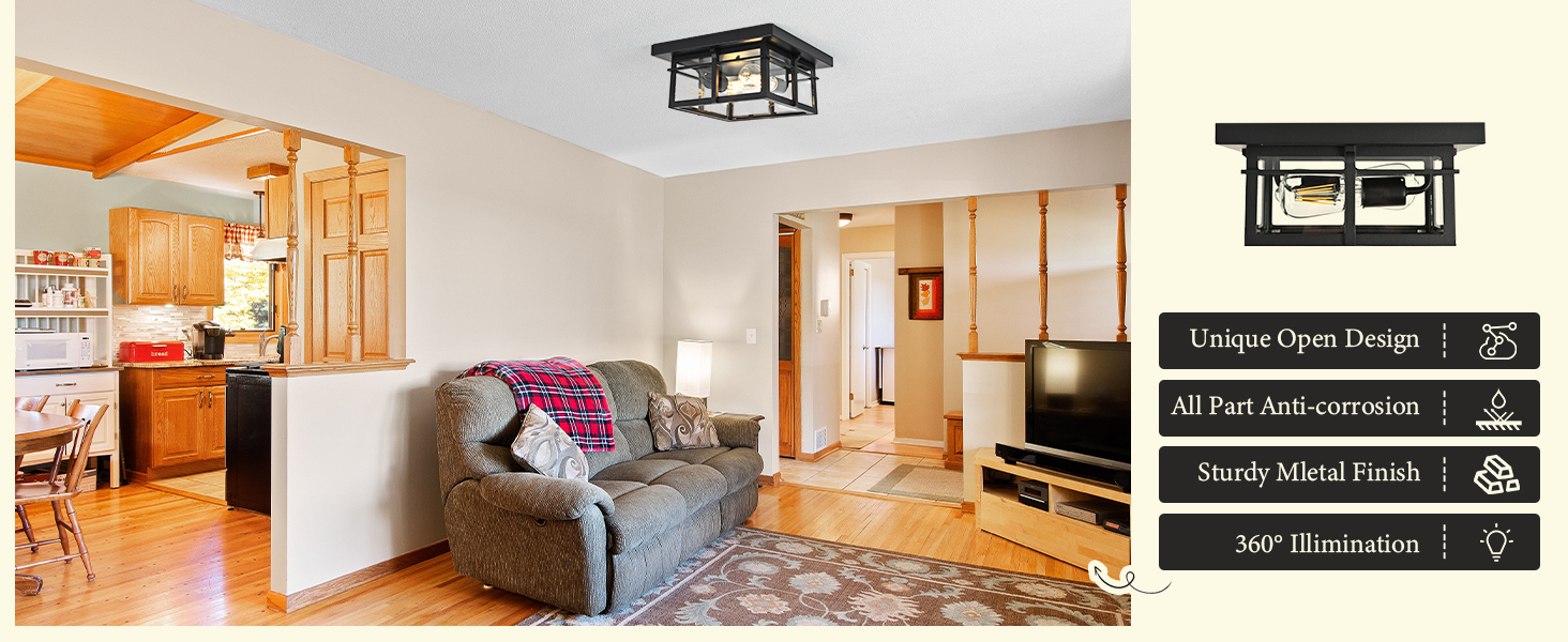 ceiling lights flush mount