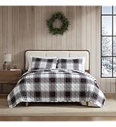 Eddie Bauer - Full/Queen Quilt Set, Super Soft Bedding with Matching Shams, Rounded Corners, Diam...