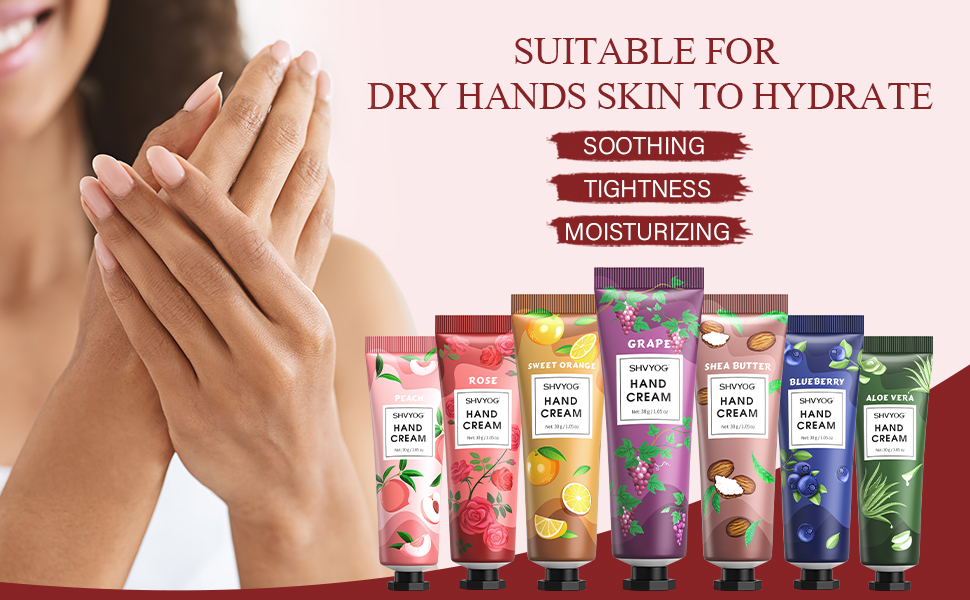 30 Pack Hand Cream Gifts Set, Hand Lotion Bulk, Moisturizing