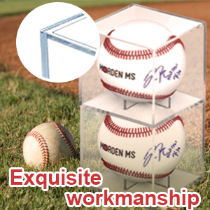 Baseball Display Case Acrylic Cube