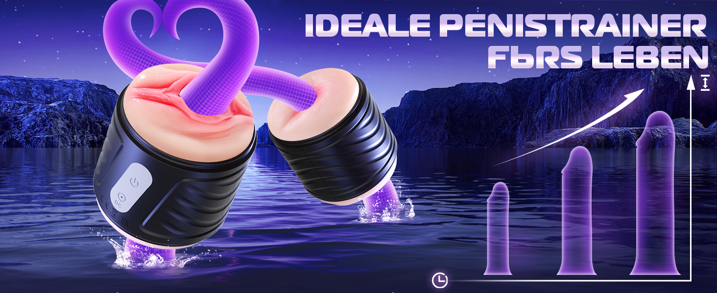Vibratorensets für Männer Masturbator