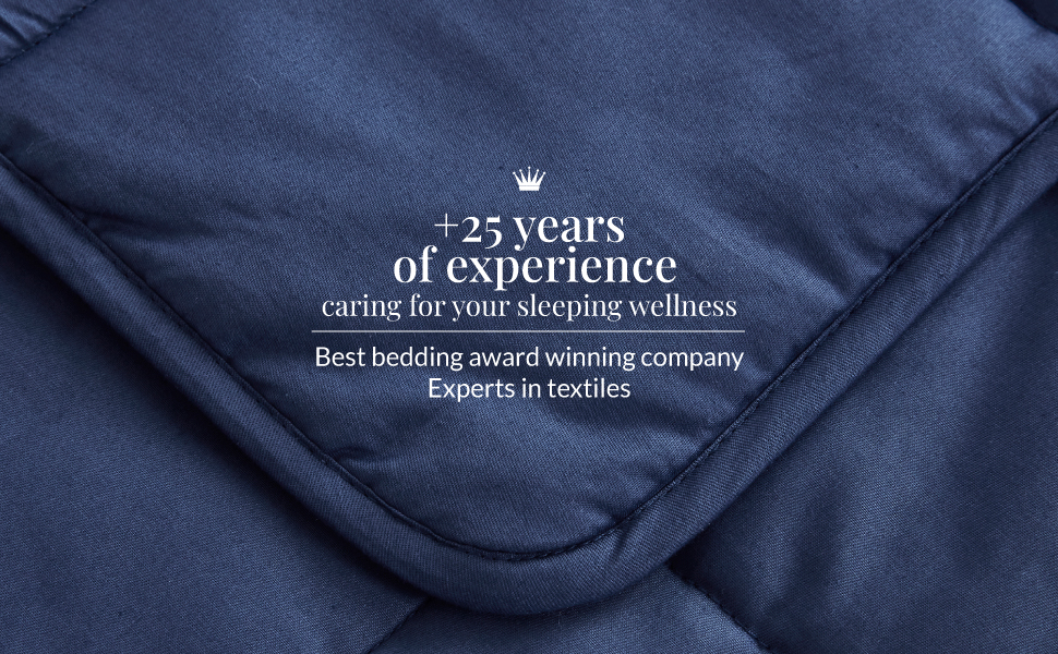 Dream Theory Cooling Weighted Blanket, Washable Weighted