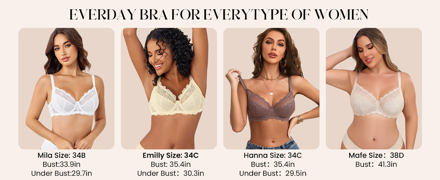 Avidlove Minimizer Bras for Women