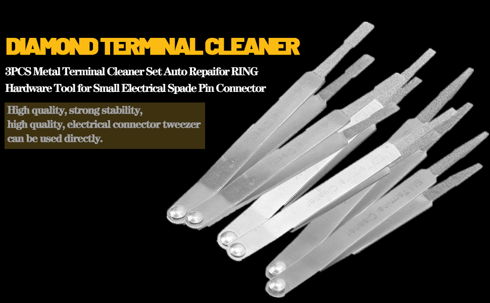 Diamond Tip Electrical Terminal CleanerTerminal Cleaner