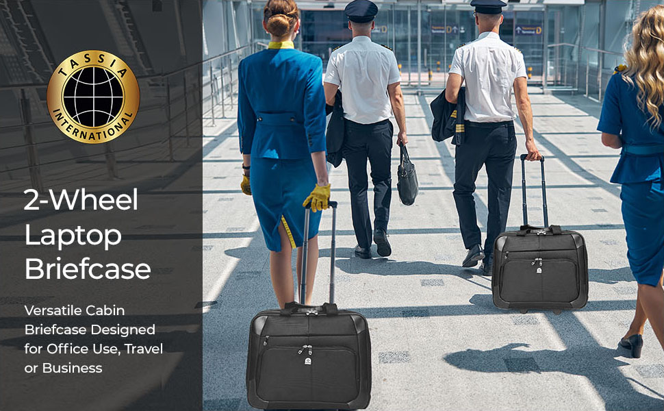 Tassia Hand Luggage - Wheeled Laptop Bag