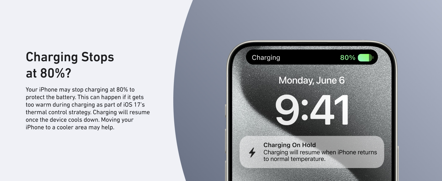 Smartphone screen displaying 9:41 time and a notification. Text overlay mentions 