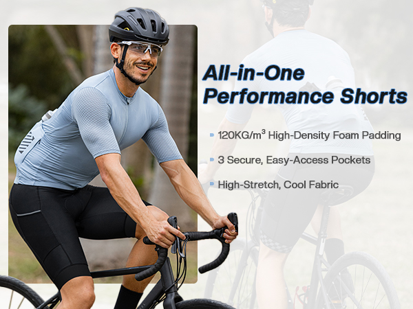 ARSUXEO　MTBショーツ　XLサイズ Amazon.com: ARSUXEO Men's Padded Bike Shorts Cycling Shorts
