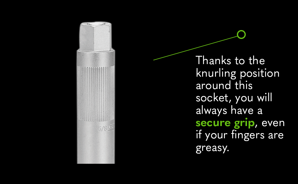 OEMTOOLS 22885 5/8 Inch Spark Plug Socket