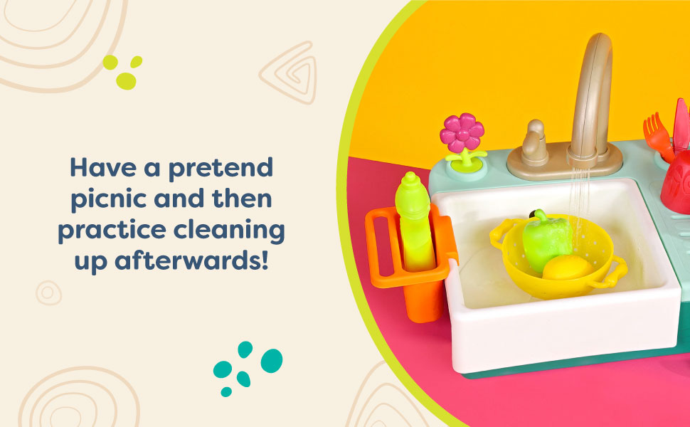 B. toys SplashnScrub Sink Pretend Play Color Changing