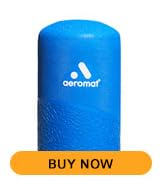 Adjustable Air Roller Blue - Inflatable Fitness Yoga Roller for Men and Women, Leg and Back Rolle...