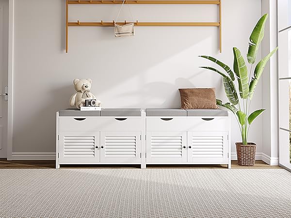 Amazon.com: ChooChoo Shoe Storage Bench with Lift Top