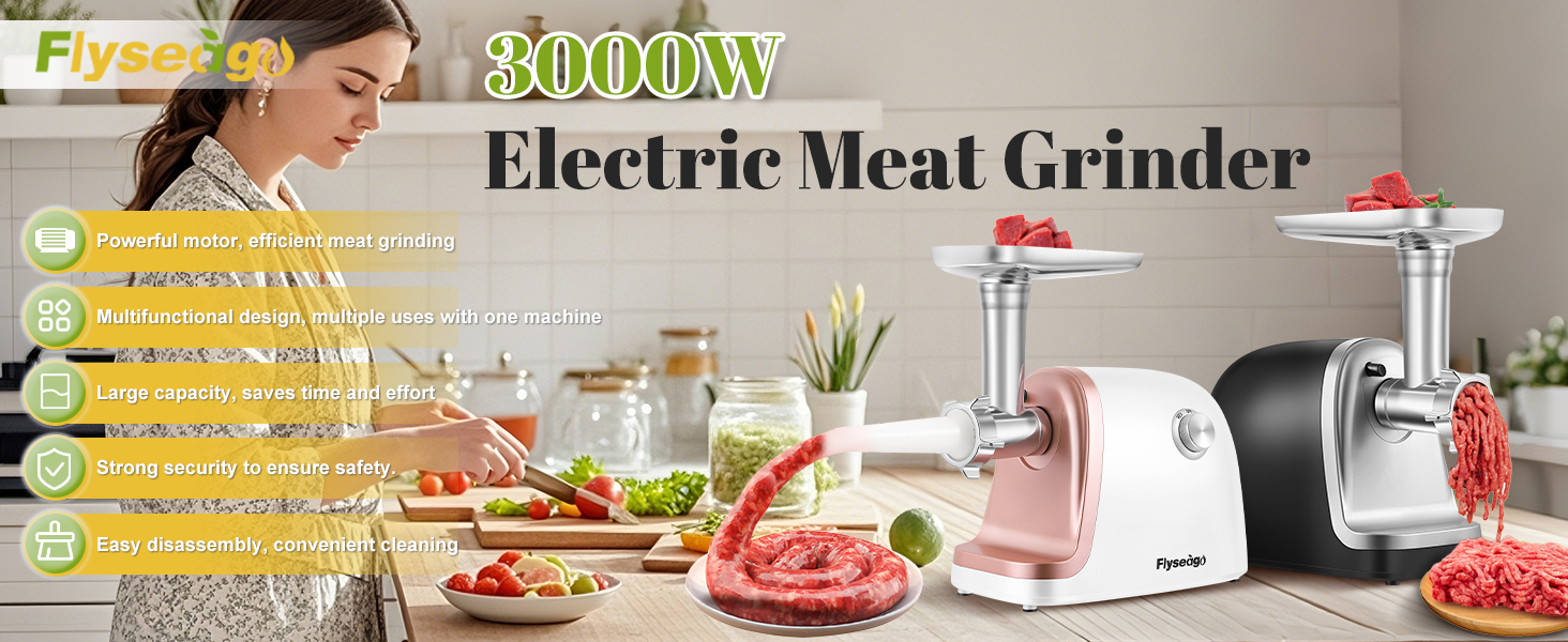 electric meat grinder