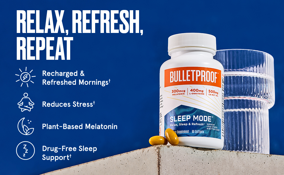 Sleep mode helps you wake up recharged and refreshed